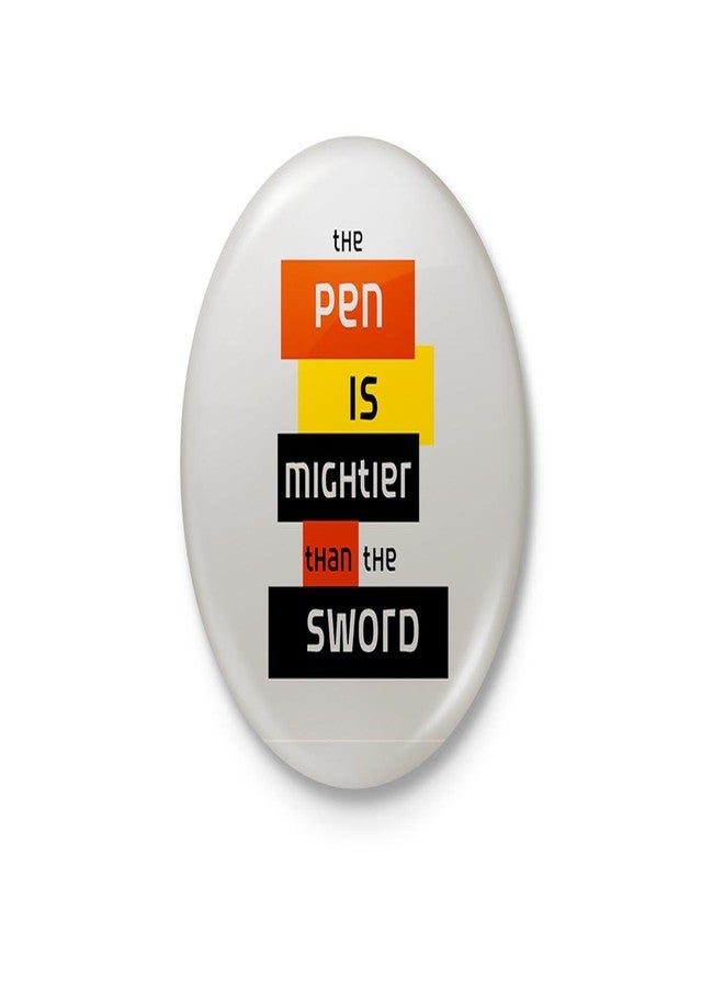 القلم أقوى من السيف - شارة الطباعة